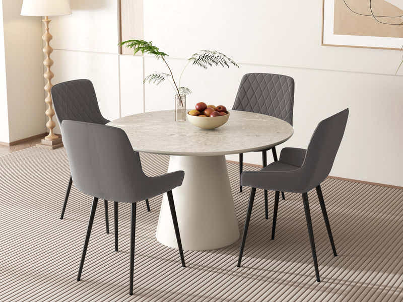 Kaila Round Dining Table - 120 cm