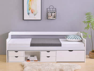 DS Herb Daybed with Drawers - White