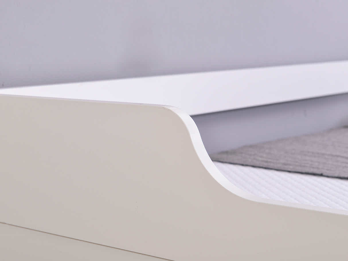 Herb Daybed with Drawers - White