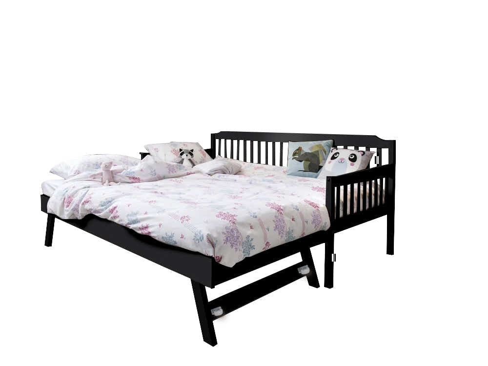 Karlan Daybed with Trundle - Black
