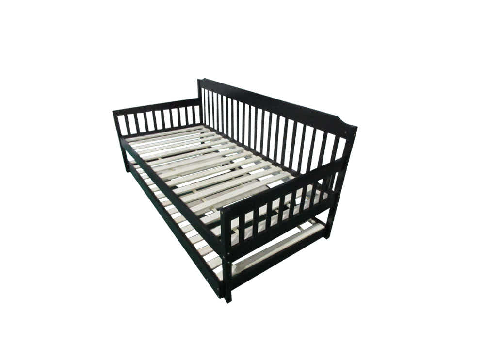 Karlan Daybed with Trundle - Black