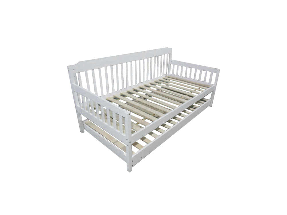 Karlan Daybed with Trundle - White