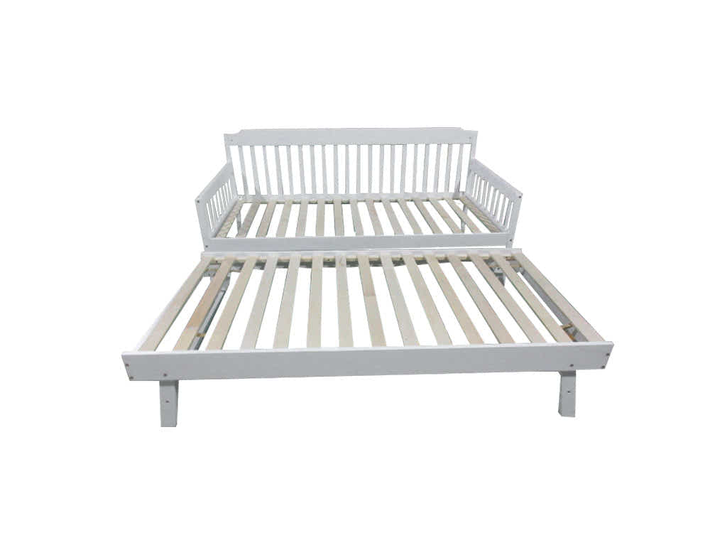 Karlan Daybed with Trundle - White