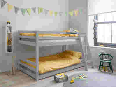 Polli Mid-Sleeper Bunk Bed - Grey