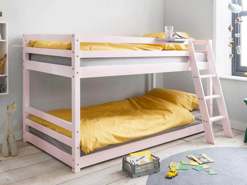 Polli Mid-Sleeper Bunk Bed - Pink