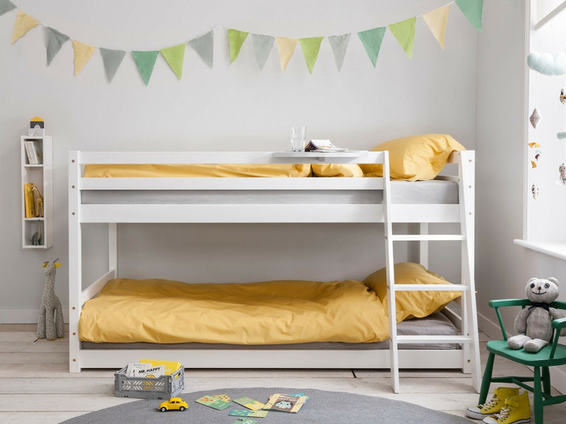 Polli Mid-Sleeper Bunk Bed - White
