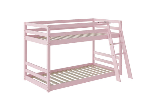 DS New Polli Mid-Sleeper Bunk Bed Pink