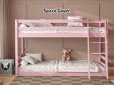 DS New Polli Mid-Sleeper Bunk Bed Pink