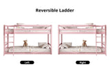 DS New Polli Mid-Sleeper Bunk Bed Pink