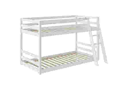 New Polli Mid-Sleeper Bunk Bed White