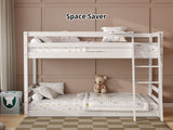 DS New Polli Mid-Sleeper Bunk Bed White