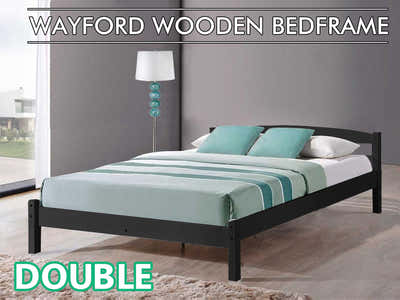 Wayford Double Black & Bonnell 15cm mattress Combo