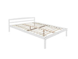 DS Wayford Double Bed Frame - Wooden White