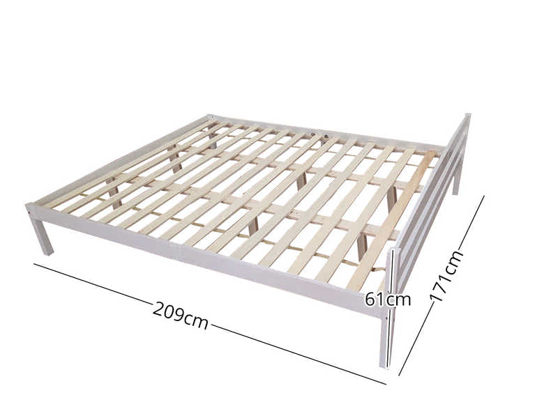 Wayford Bed Frame White - King
