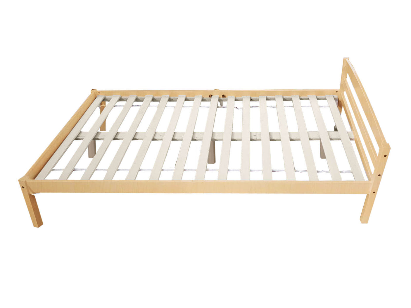 Wayford King Single Bed Frame - Natural
