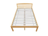 Wayford King Single Bed Frame - Natural