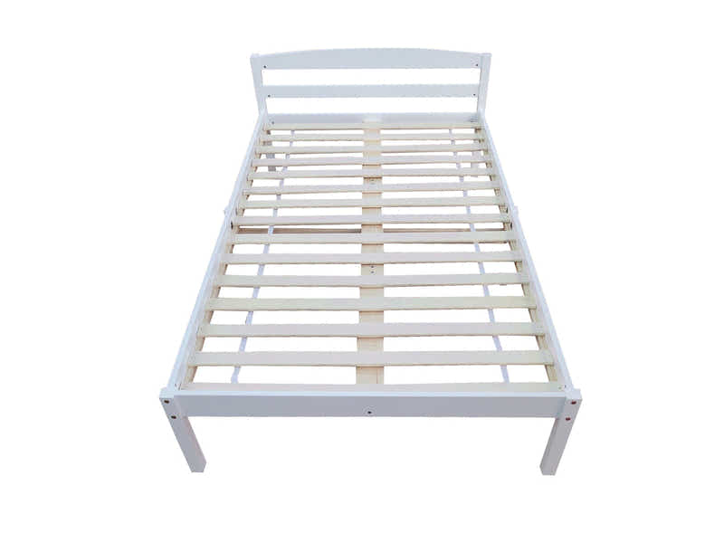 Wayford Bed Frame White - King Single