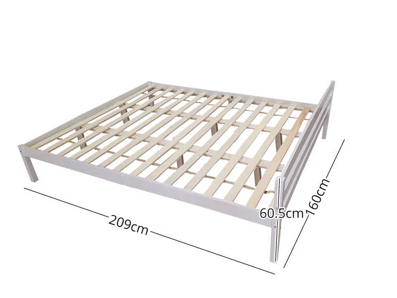 Wayford Bed Frame White - Queen