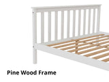 New Hampshire Bed Frame Double White