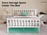 New Hampshire Bed Frame Double White