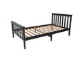 Hampshire Bed Frame King Single - Black