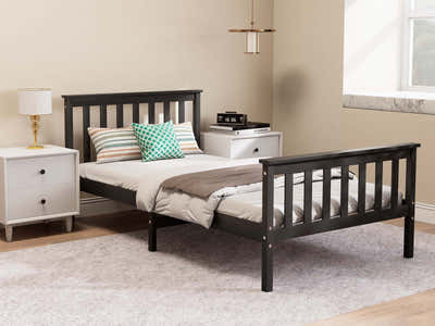 Hampshire Bed Frame King Single - Black