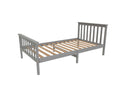 Hampshire Bed Frame King Single - Grey