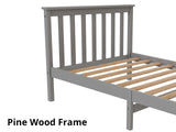 New Hampshire Bed Frame King Single Grey