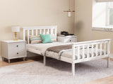 New Hampshire Bed Frame King Single White