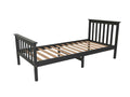 Hampshire Bed Frame Single - Black