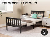 New Hampshire Bed Frame Single Black