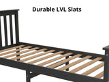 New Hampshire Bed Frame Single Black