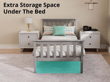 New Hampshire Bed Frame Single Grey