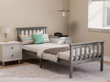 New Hampshire Bed Frame Single Grey