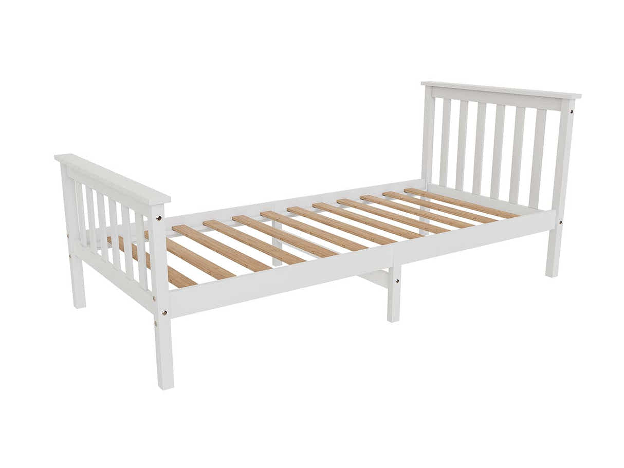 New Hampshire Bed Frame Single White