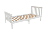 New Hampshire Bed Frame Single White