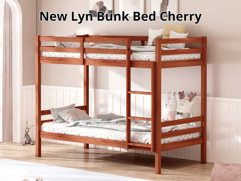 New Lyn Bunk Bed - Dirty Oak