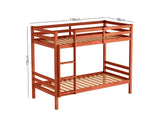 New Lyn Bunk Bed - Dirty Oak