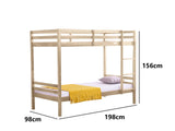New Lyn Bunk Bed Natural