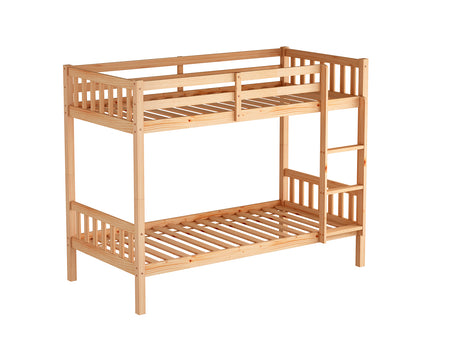 New Lyn Bunk Bed - Natural Wood