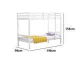 DS New Lyn Bunk Bed White