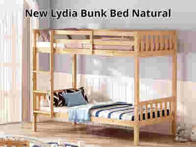 New Lydia Bunk Bed - Natural