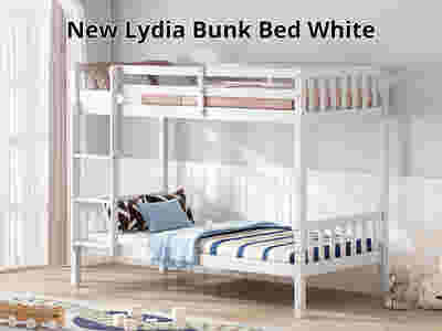 New Lydia Bunk Bed White