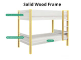 Mateo Bunk Bed - Oak & White