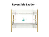 Mateo Bunk Bed - Oak & White