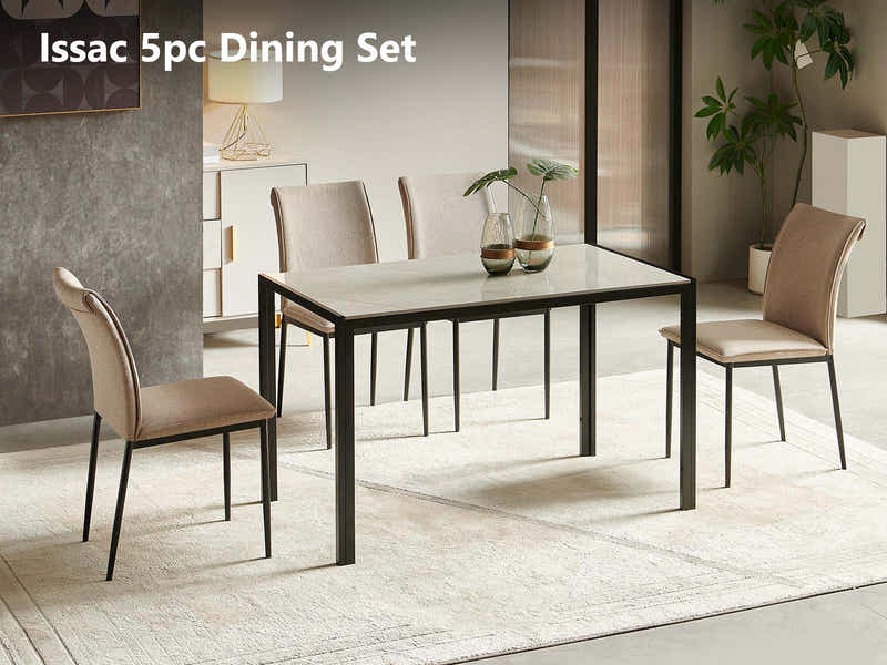Issac 5-Piece Dining Set