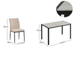 Issac 5PC Dining Set
