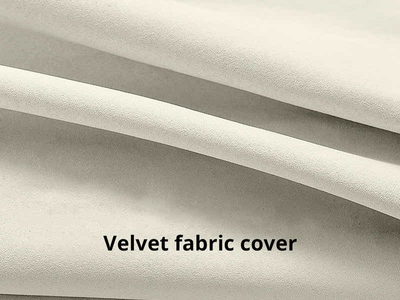 Limpley Velvet Sofa Bed - Beige