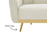 Limpley Sofa Bed Velvet Beige