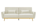 Limpley Sofa Bed Velvet Beige
